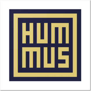 Hummus Pixels Posters and Art